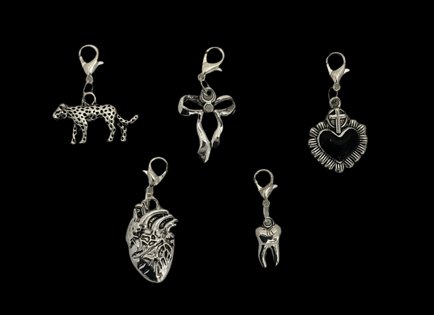 Charms plateados