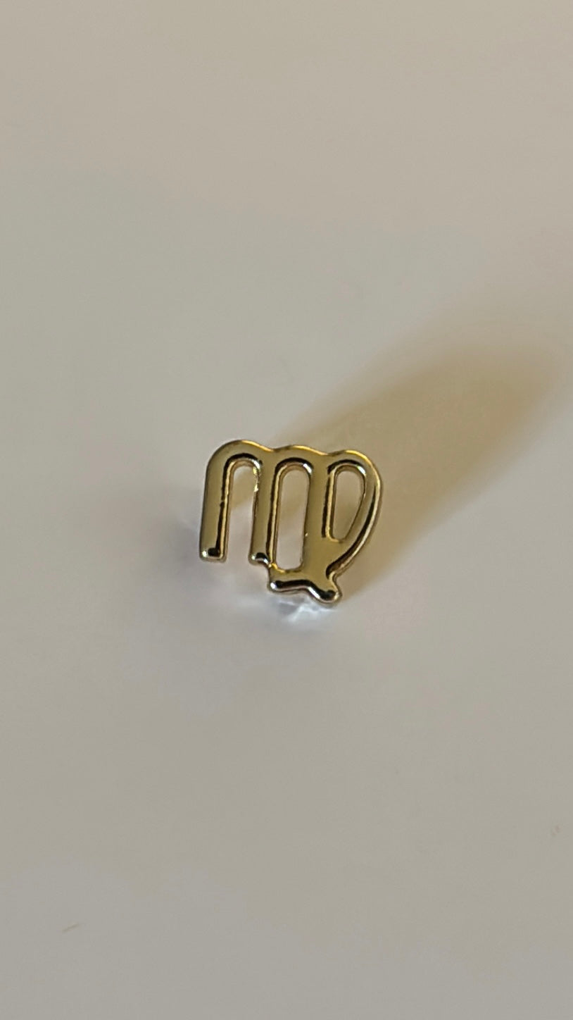 Charms signos zodiacales dorado.