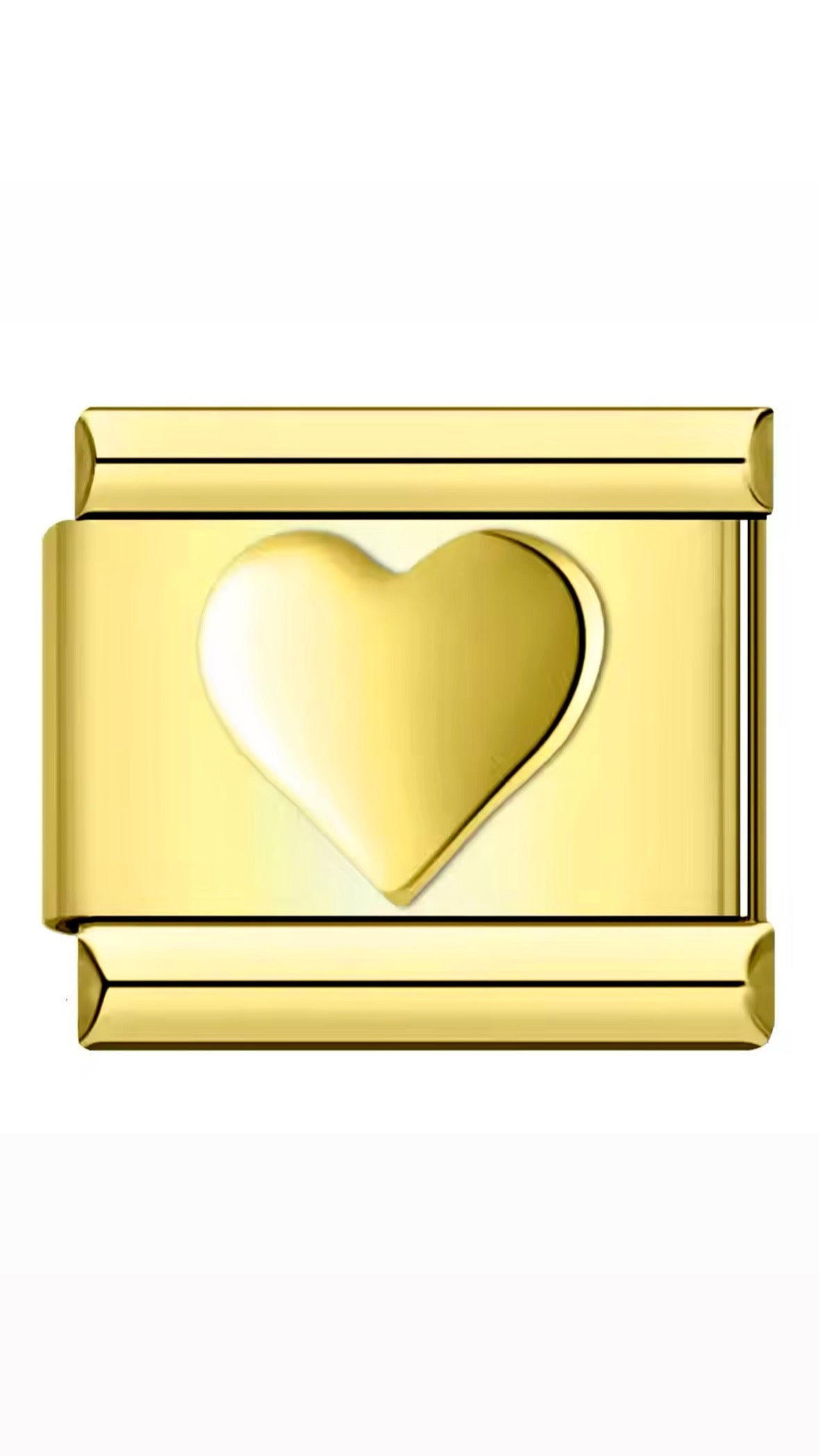 Corazón Dorado Doble.