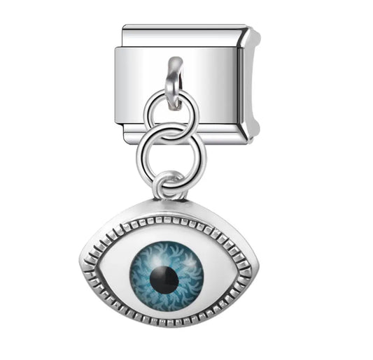 Ojo Azul Colgante.