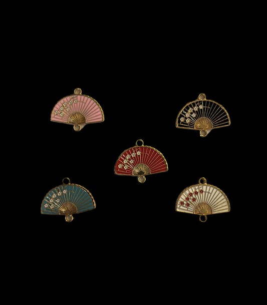 Charms abanico.