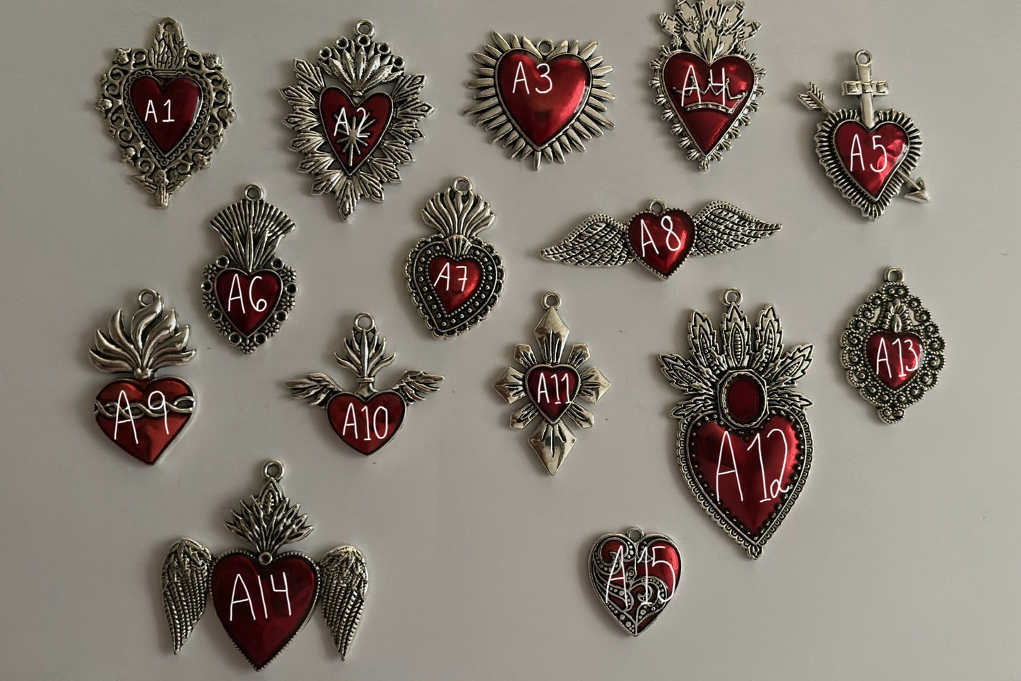 Charms corazón.