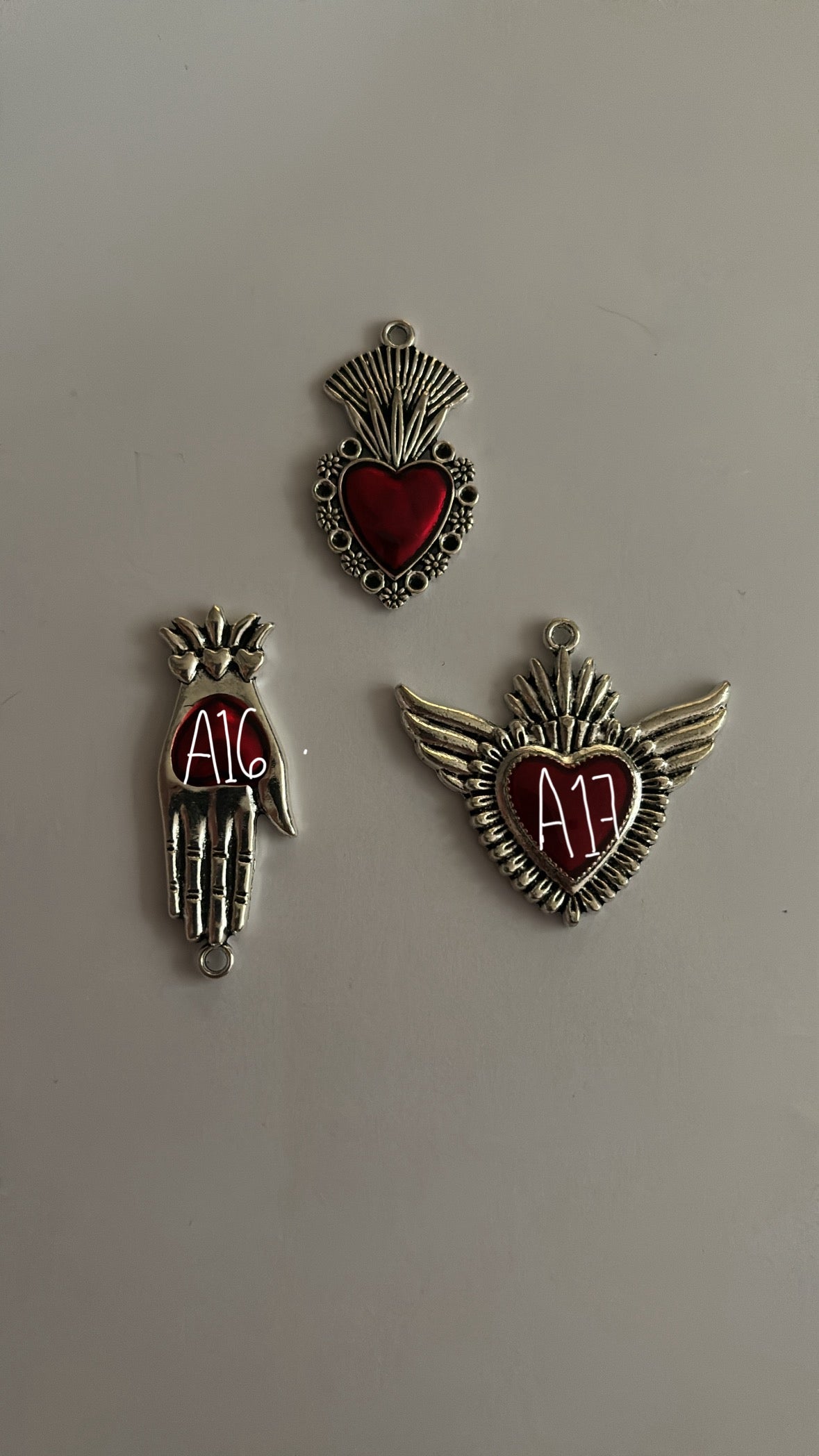Charms corazón.