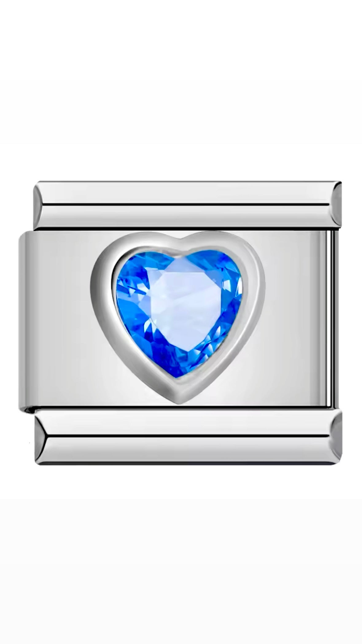 Corazón azul.
