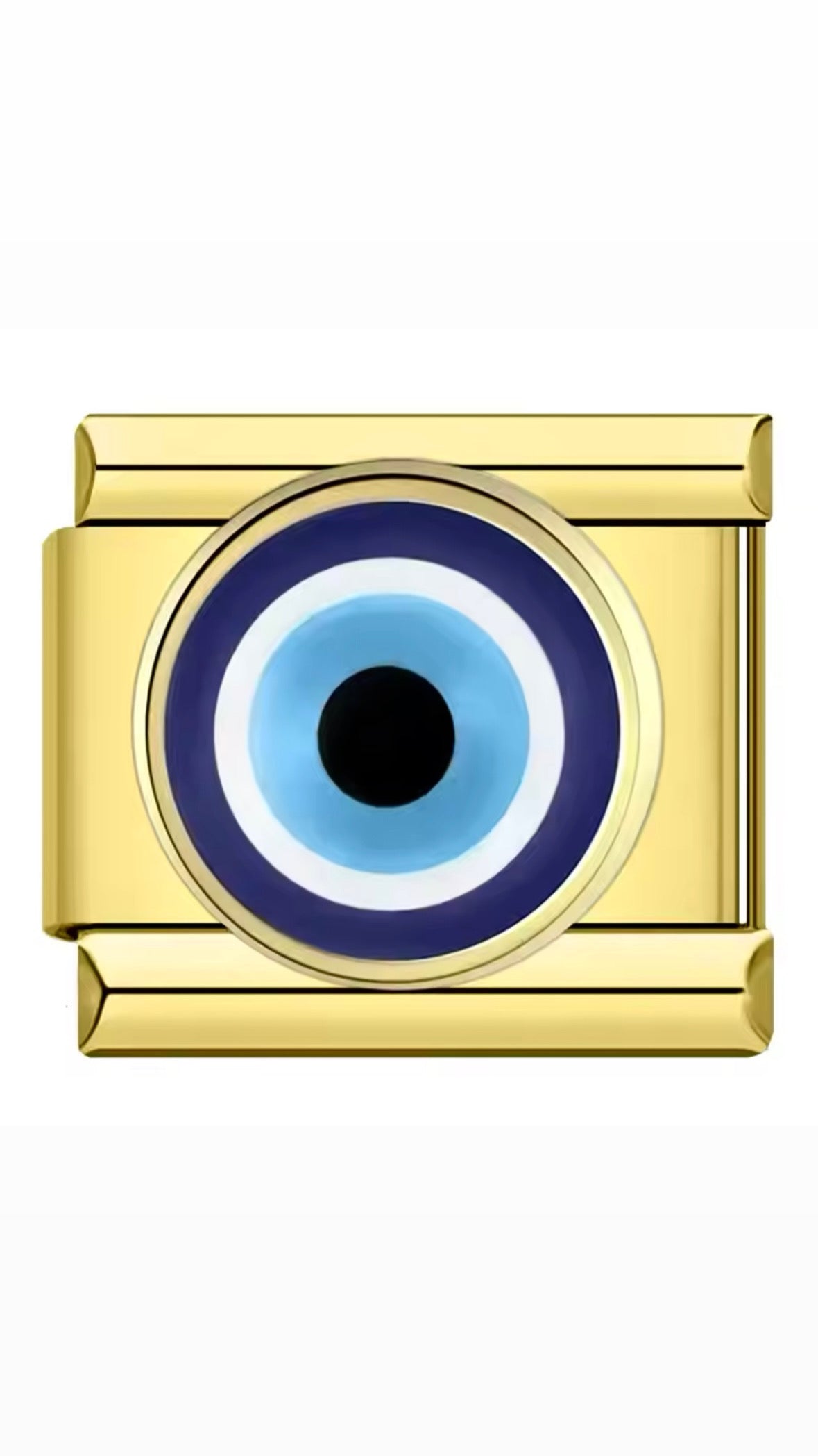 Ojo Turco 3D Dorado.