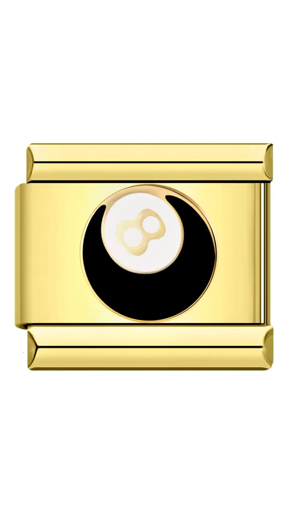 Bola De Billar Dorada.