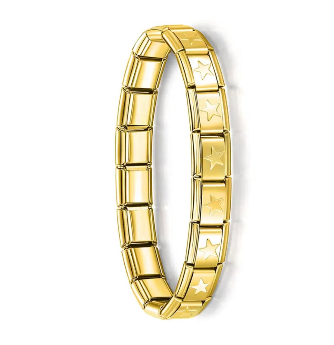 Brazalete Estrellas Dorado.